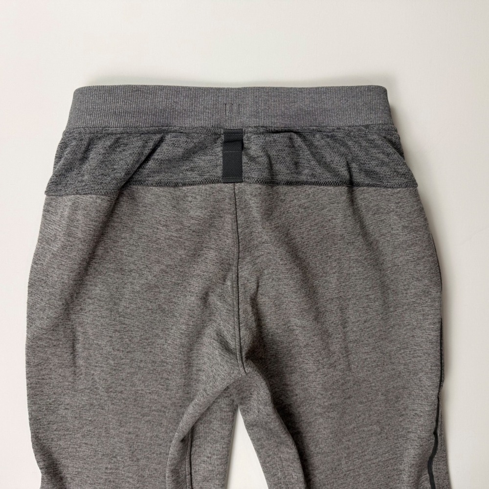 Lululemon Jogger Pants Men Sz M Grey Heathered‎ Tech Fleece Casual Athleisure - Picture 5 of 11